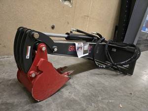 lot 1501 image: Greywolf Skid Steer Backhoe Attachment