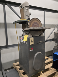 lot 9827 image: Delta Industrial Disc Sander Machine
