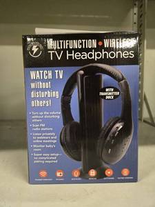lot 20605 image: Oye By Carlos Santana Bluetooth Headphones Active Noise Cancelling Headphones