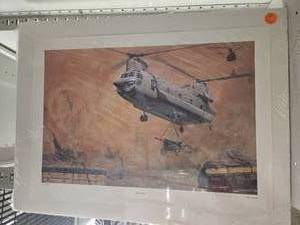 lot 20618 image: (2) Art Prints
