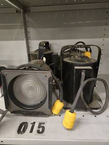 lot 20620 image: (4) Theatre  Stage Lights