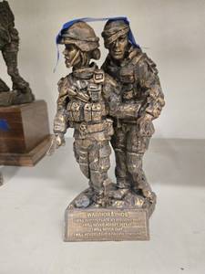 lot 20641 image: Warrior Ethos Female Statue