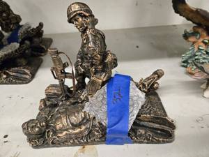 lot 20654 image: Calling Dustoff Female Statue