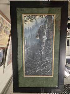 lot 20660 image: Framed Art Print
