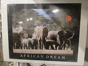 lot 20661 image: African Dream Art Print