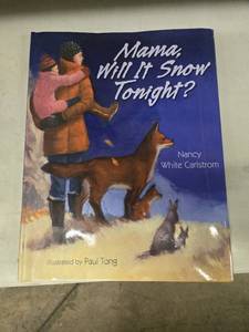 lot 20685 image: Mama Will It Snow Tonight Books