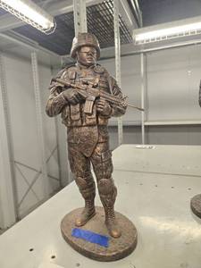 lot 20714 image: Mission Ready Statue