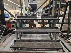 lot 9557 image: Power System 3 Tier Kettle Ball Rack