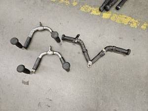 lot 9776 image: Assorted Lot Of Gym Equipment Attachments