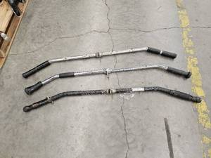 lot 9779 image: (3) Wide Grip Lat Pulldown Attachments