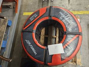 lot 9784 image: 132lb Life Fitness Flip Tire Trainer