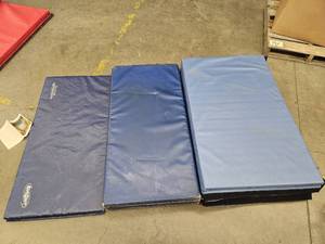 lot 9853 image: (3) Blue Mats