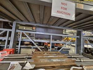lot 9867 image: (1) 110lb Iron Grip Curl Bar