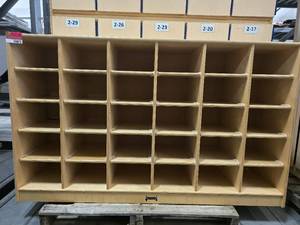lot 10071 image: Jonti Craft 36 Compartment Cubby