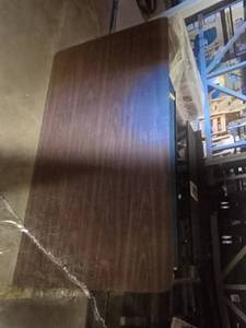 lot 15734 image: 6ft Brown Event Table