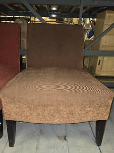 lot 15736 image: Brown Accent Chair