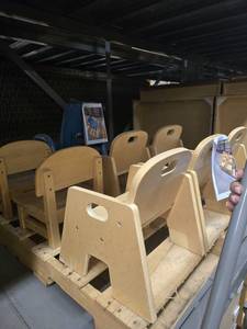 lot 22675 image: Assorted Lot of Kaplan Toddler Chairs