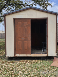 lot 400 image: 9.5ft Wooden Shed