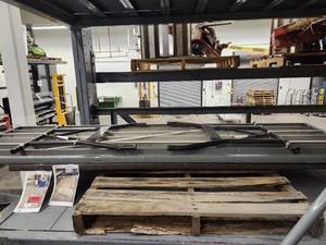 lot 15666 image: (2) Metal Folding Tables