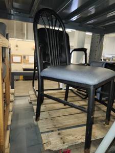 lot 15685 image: (3) Blue Chairs