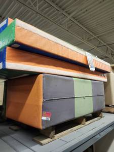 lot 22641 image: Pallet Of Colorful Foam Climbing Blocks