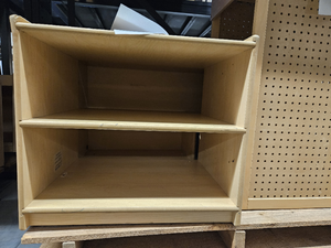lot 23573 image: Steffy Wood Products 2 Shelf Cabinet