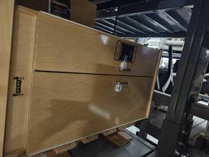 lot 23613 image: Wooden Refrigerator