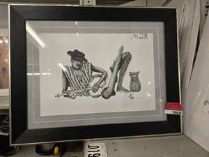 lot 20638 image: Framed Art Print By Emmett Tilley