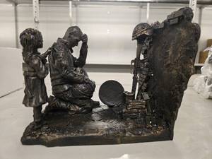 lot 20762 image: Fallen Solider Statue