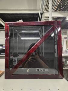 lot 20833 image: Red Piano Double Flag Box
