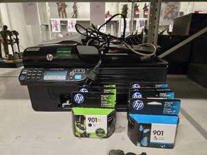 lot 20839 image: HP Officejet Printer Model 4500 With Ink