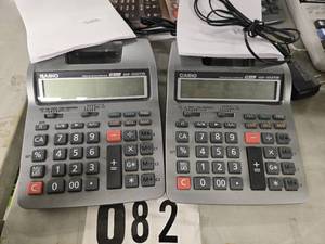 lot 20840 image: (4) Casio Calculators