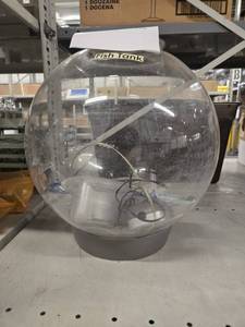 lot 20863 image: Bowl Fish Tank With Accessories