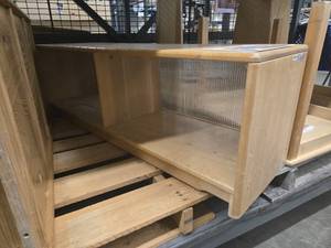 lot 23502 image: Translucent Back 2 Cube Shelf