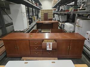 lot 15767 image: Large Cherry Credenza