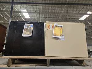 lot 23541 image: (3) Metal Filing Cabinets