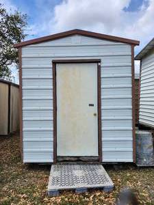 lot 200 image: Metal Shed WAC (Locked, No Key)