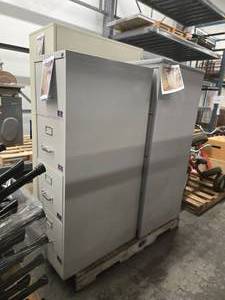 lot 15779 image: (2) Metal Filing Cabinets