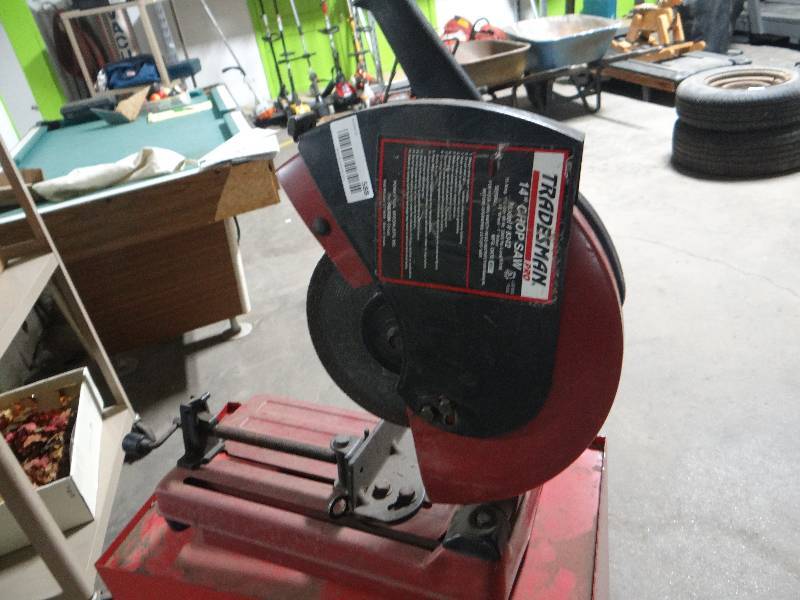 lot 588 image: 14 chop saw