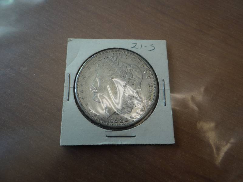 lot 405 image: 1921-s silver dollar