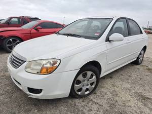 lot 24223 image: 2008 Kia Spectra, WHITE