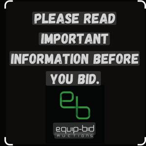 lot 1 image: Important Information