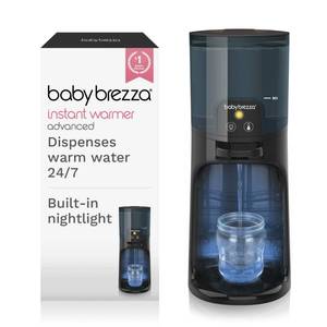 lot 3540 image: Baby Brezza Instant Baby Bottle Warmer Advanced - Fast Water Warmer Instantly Dispenses 247 in 3 Temperatures with Nightlight