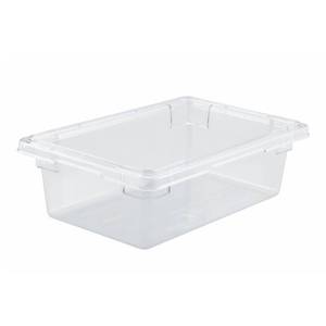 lot 3580 image: Winco Polyware Food Storage Box, 12 x 18 x 6 inch - 1 pack