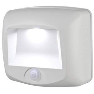 lot 4008 image: Beams MB530 35 Lumen Wirelsss Battery Powered IndoorOutdoor Motion Sensing LED StepStair Light, 1-Pack, White