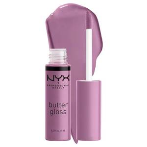 lot 4065 image: NYX PROFESSIONAL MAKEUP Butter Gloss, Non-Sticky Lip Gloss - Marshmallow (Muted Lilac)