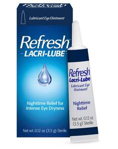 lot 4066 image: Refresh Lacri-Lube Lubricant Eye Ointment, Nighttime Relief, 0.12 Oz Sterile