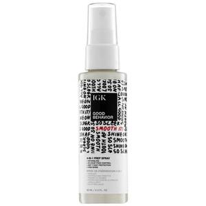 lot 4074 image: IGK GOOD BEHAVIOR 4-in-1 Prep Spray Travel  Leave In  Detangle  Heat Protectant  Vegan  Cruelty Free  2 Oz