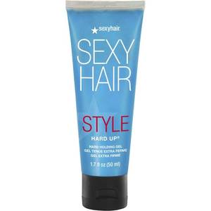 lot 4098 image: SexyHair Style Hard Up Hard Holding Gel Travel Size, 1.7 Oz  Extreme Hold  Non-Flaking Formula  All Hair Types