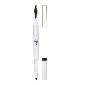 lot 4124 image: e.l.f. Instant Lift Brow Pencil, Dual-Sided, Precise, Fine Tip, Shapes, Defines, Fills Brows, Contours, Combs, Tames, 0.006 Oz, Deep Brown, 1 Count